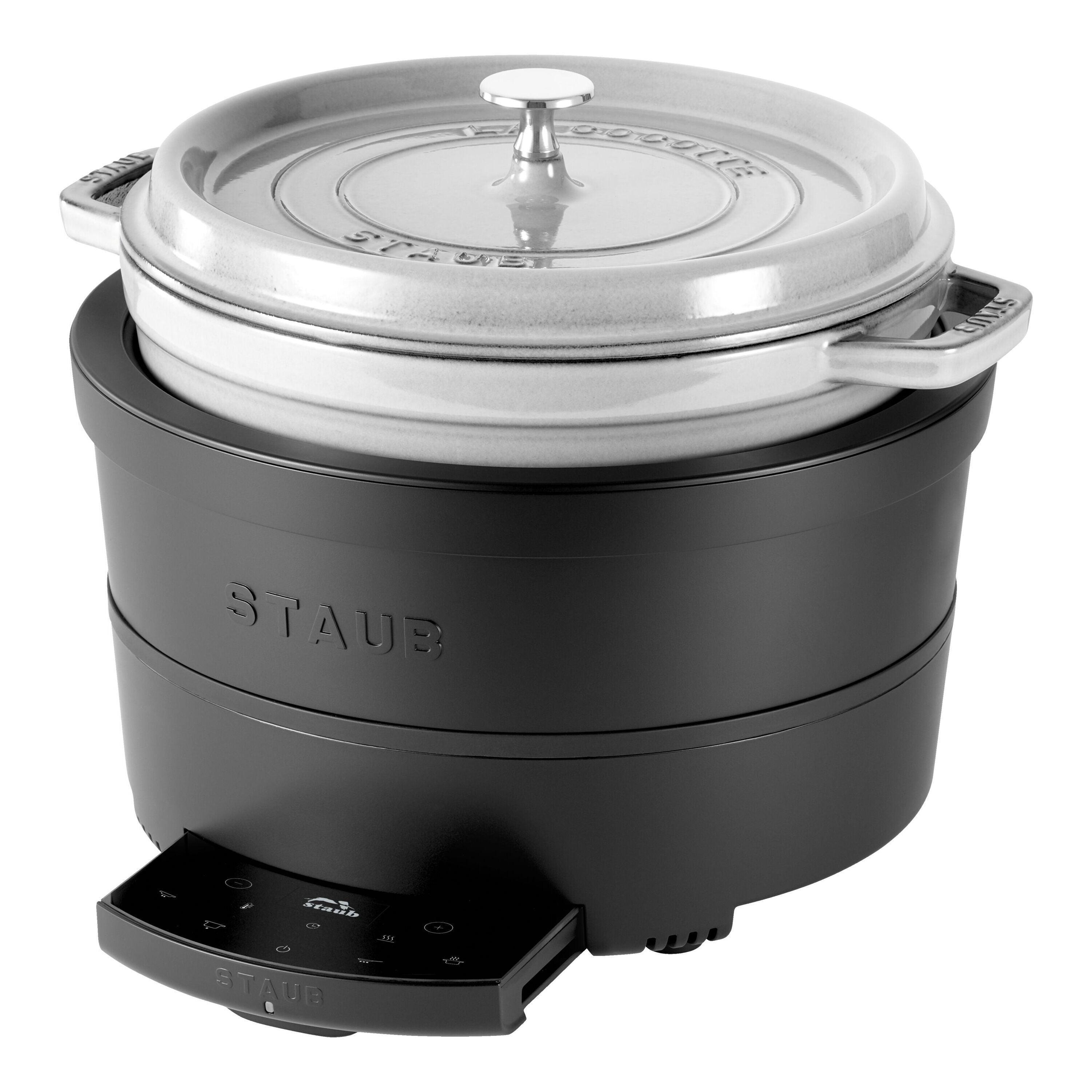 STAUB Precision Induction Multi Cooker, Black-0