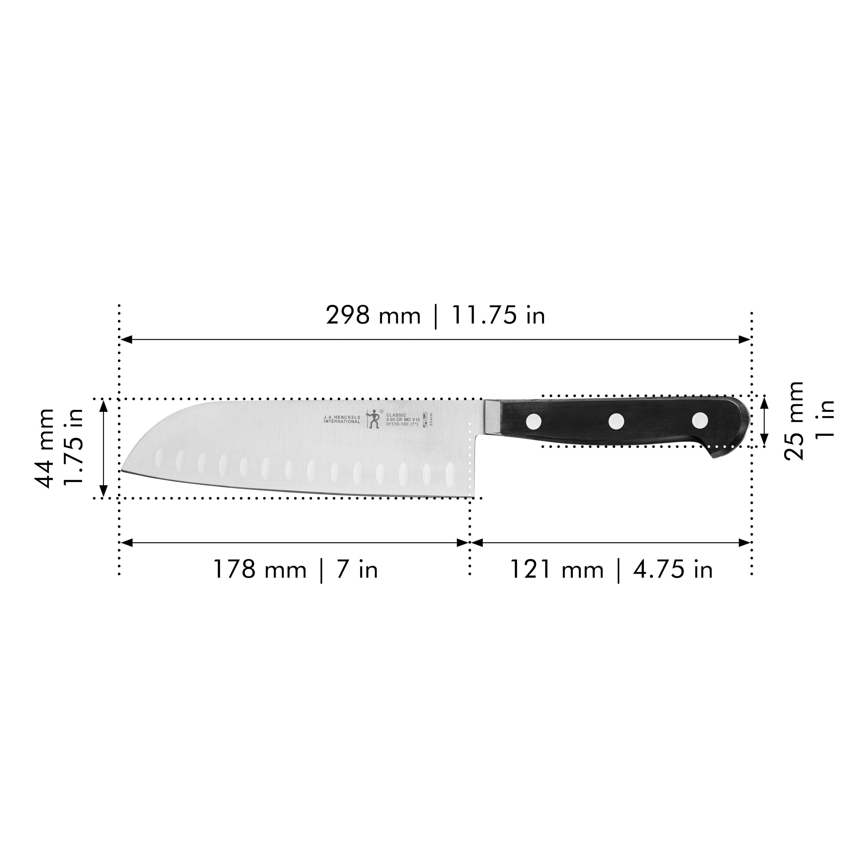 HENCKELS Classic 7 inch Santoku (Visual Imperfections - B STOCK)-1