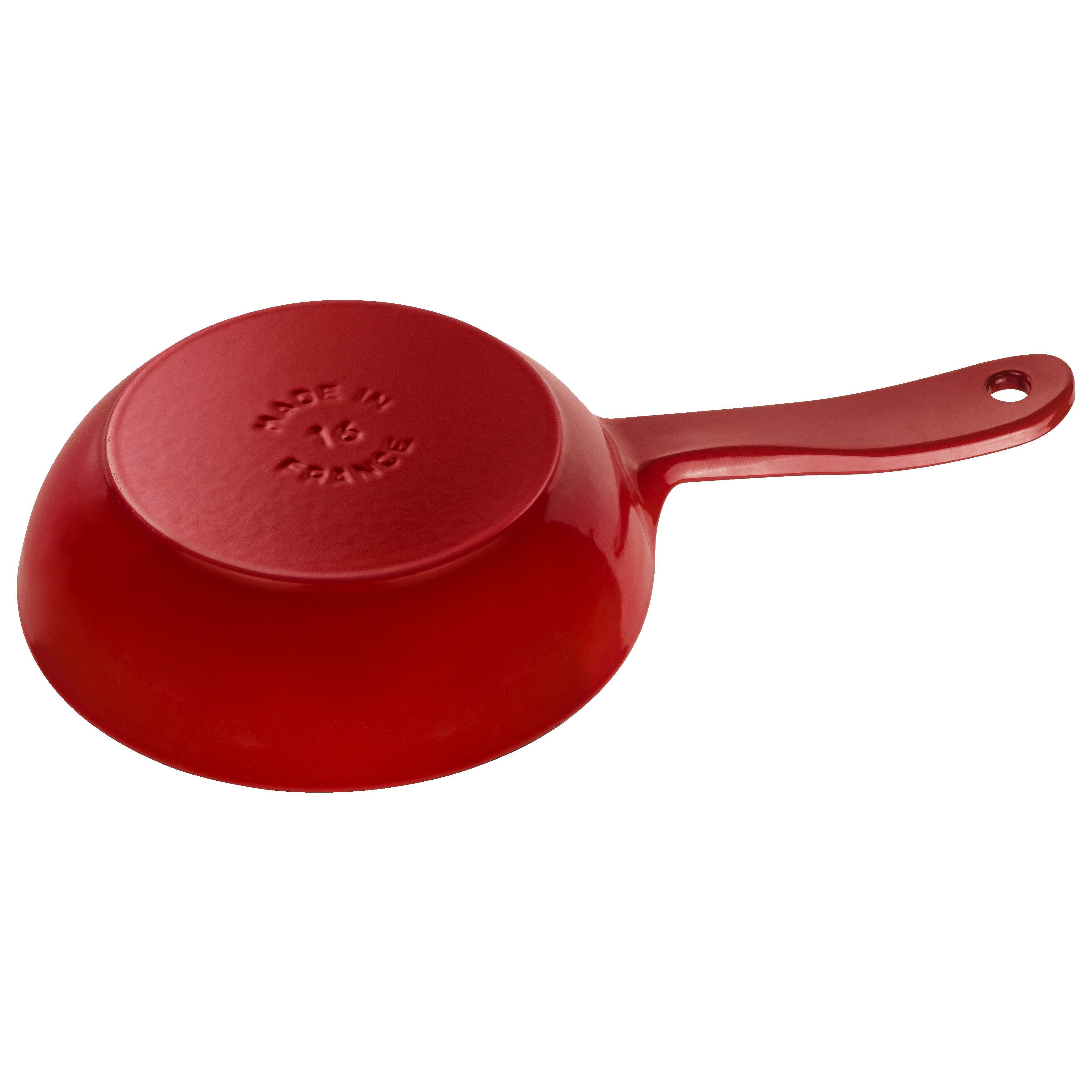 STAUB Pans 16 cm / 6.5 inch Cast Iron Frying Pan, Cherry-1