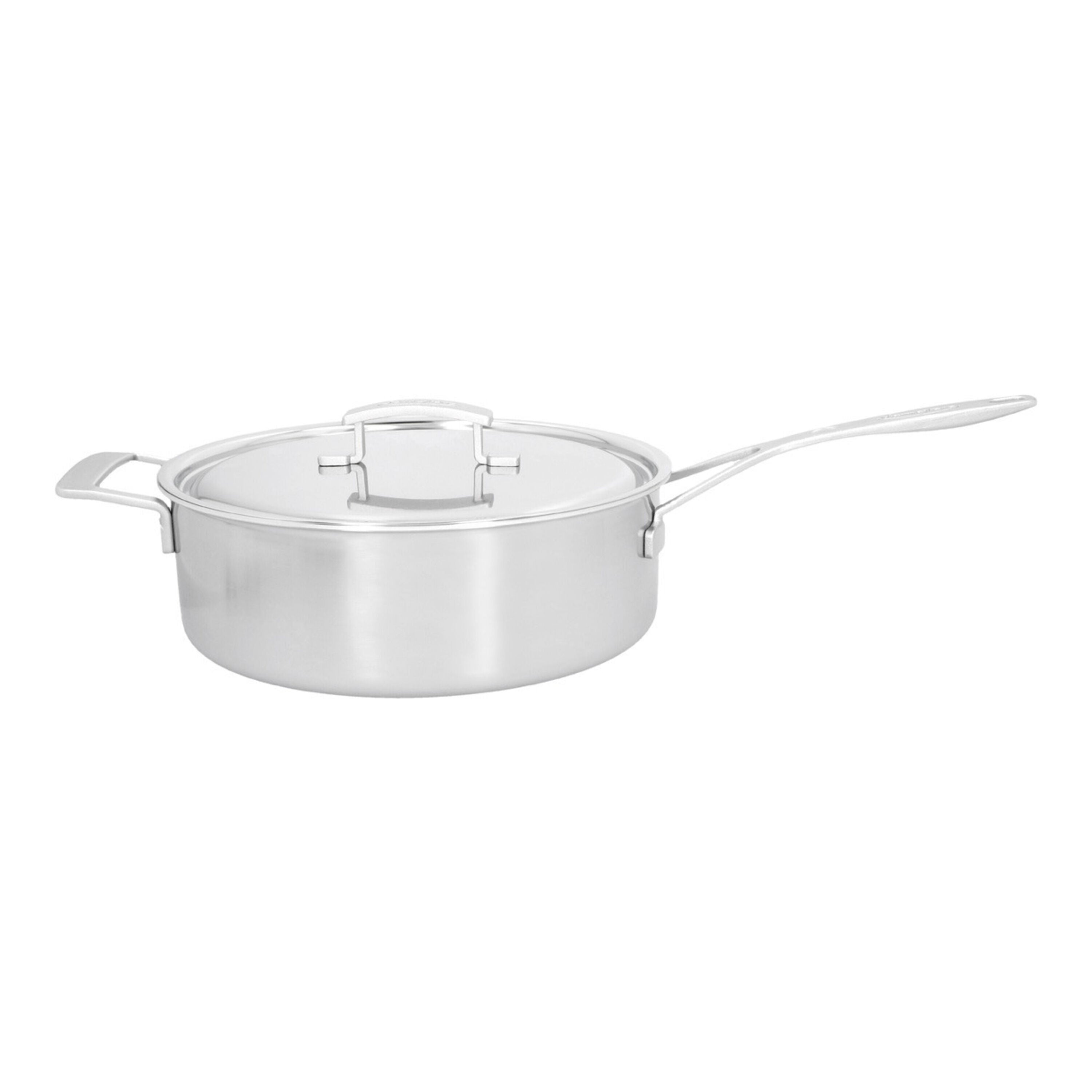 DEMEYERE Industry 5 28 cm 18/10 Stainless Steel Saute Pan With Lid-0