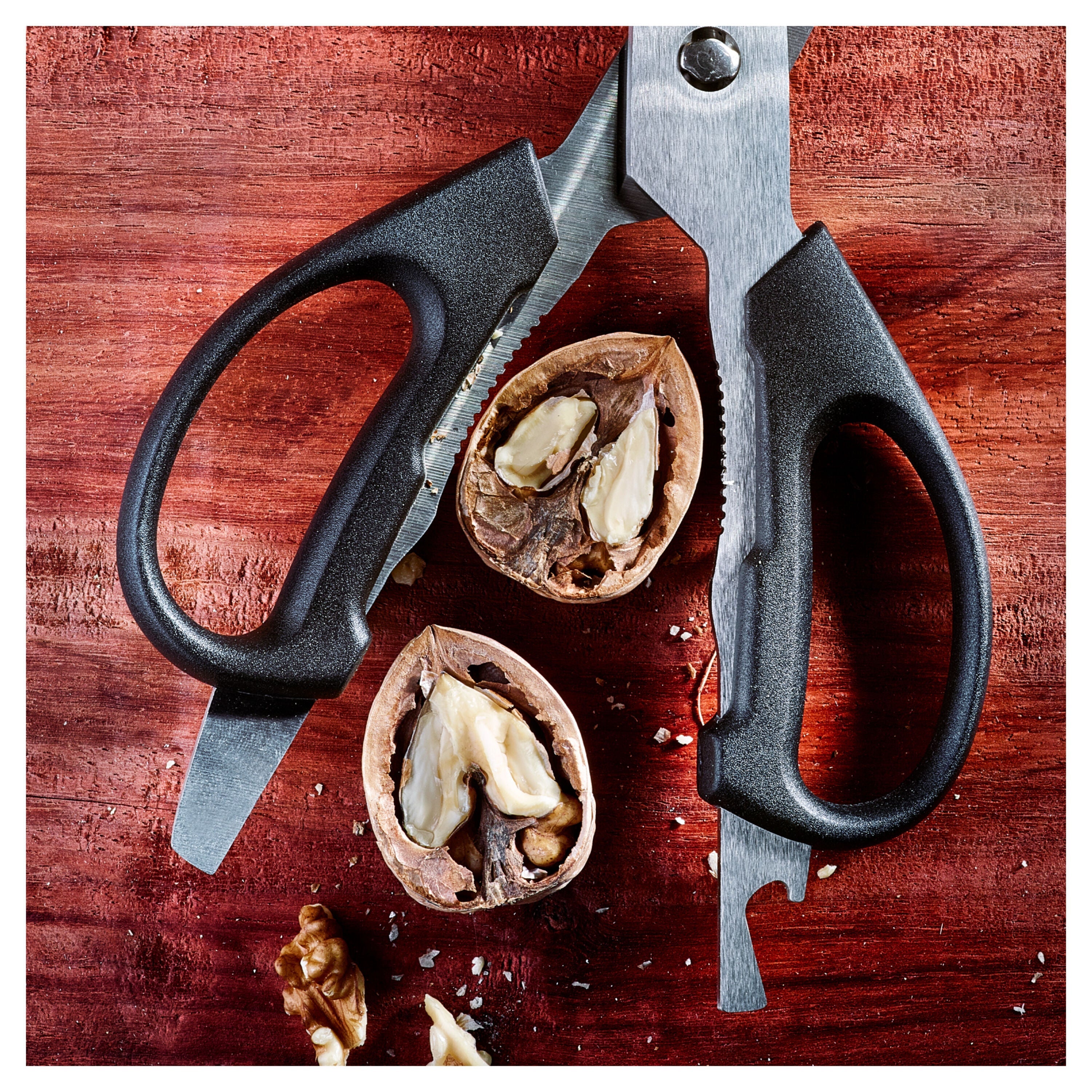 HENCKELS Kitchen Elements Kitchen Shears, Black-2