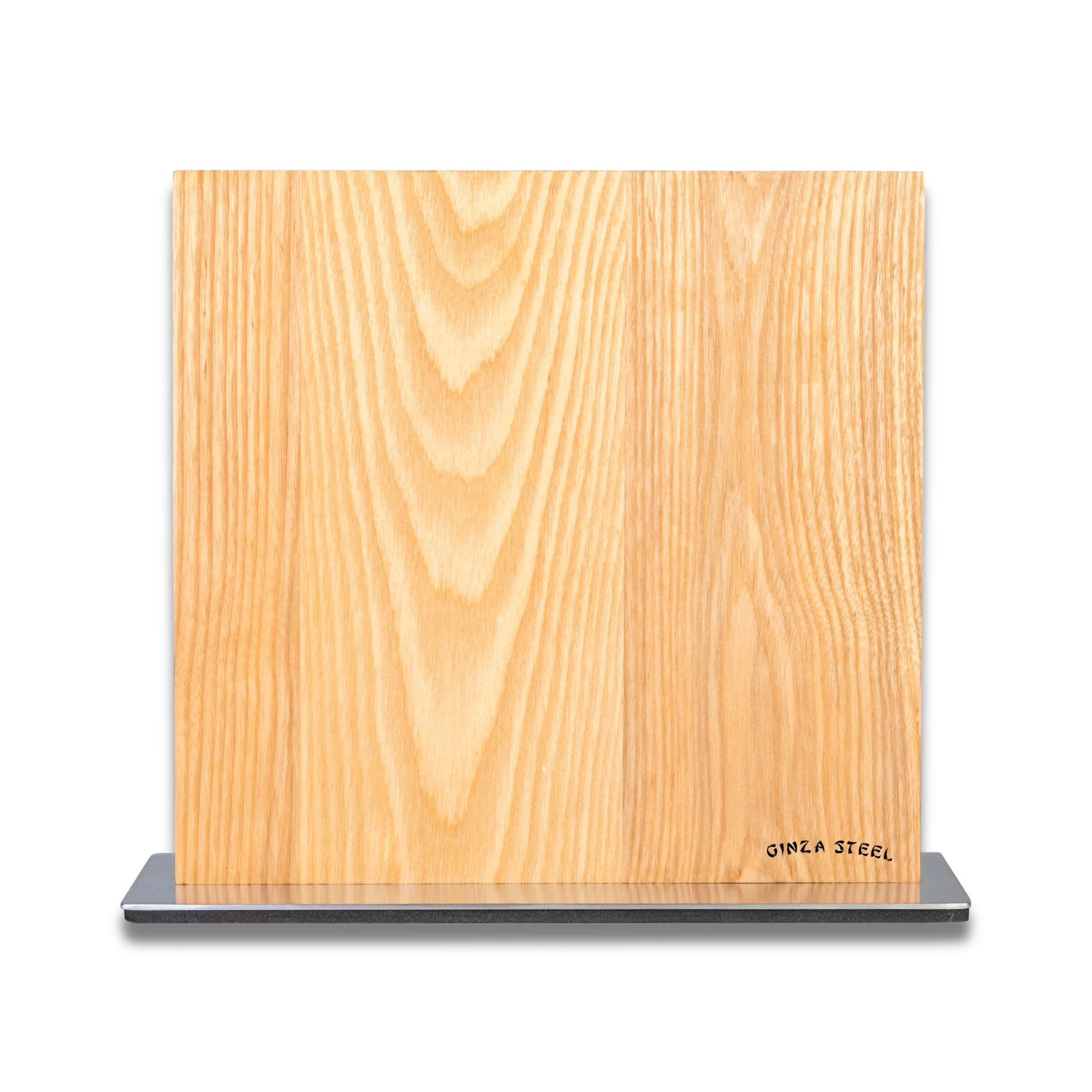 Bloc à couteaux magnétique en bois Ginza Steel