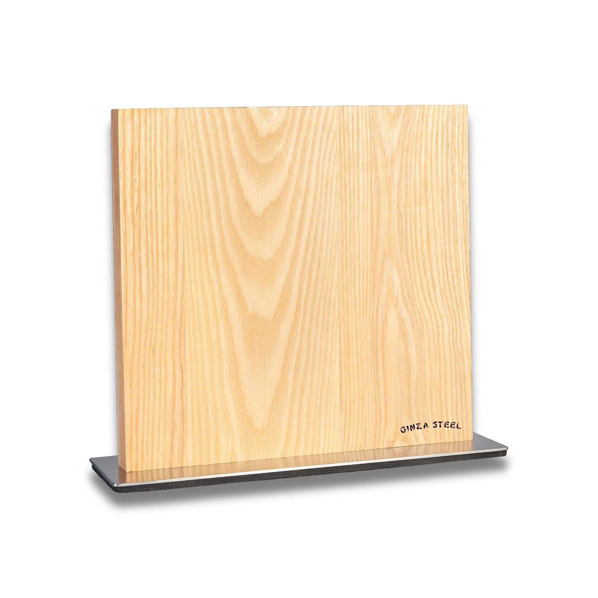 Bloc à couteaux magnétique en bois Ginza Steel