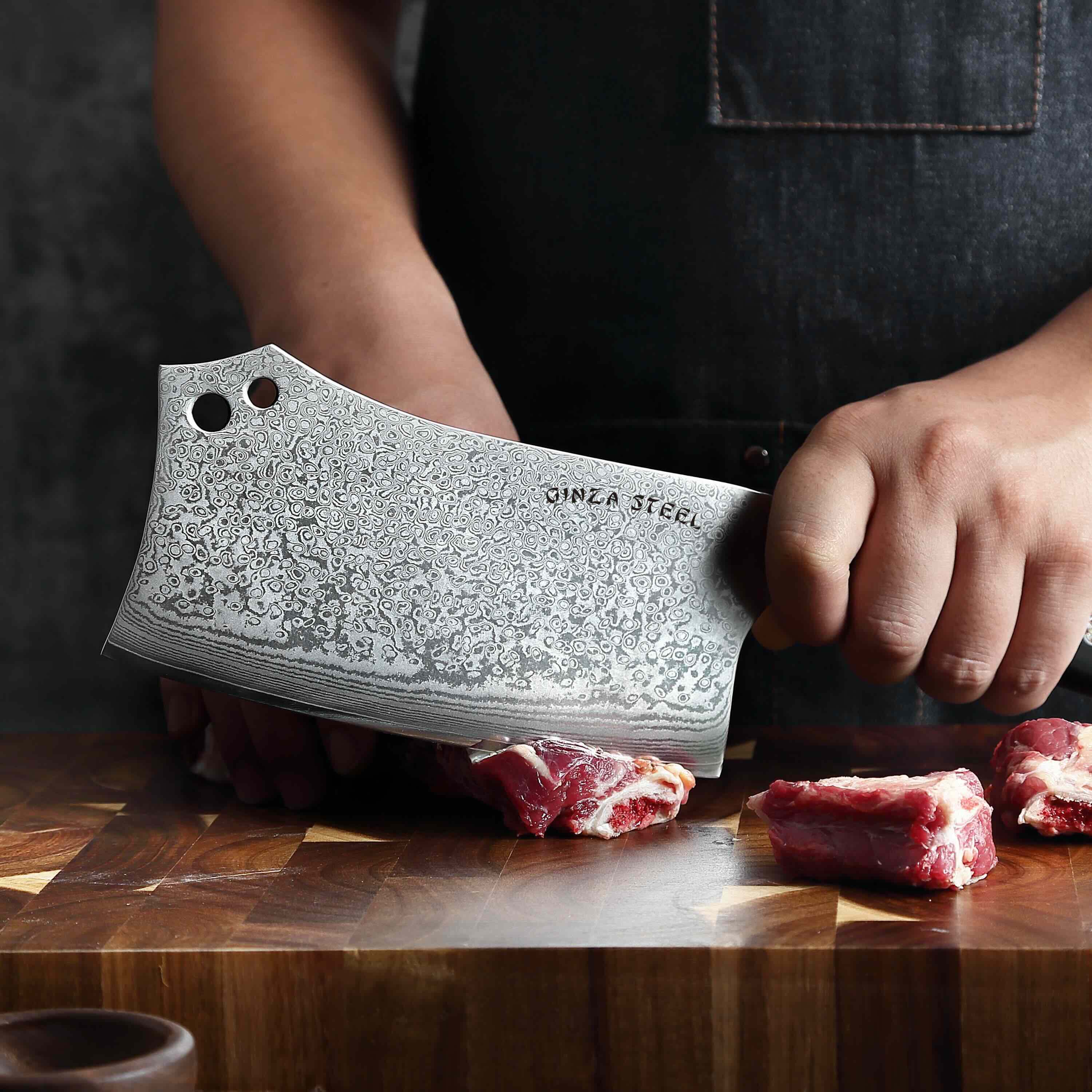 HAGAKURE Y | Couteau à découper 7" Damas